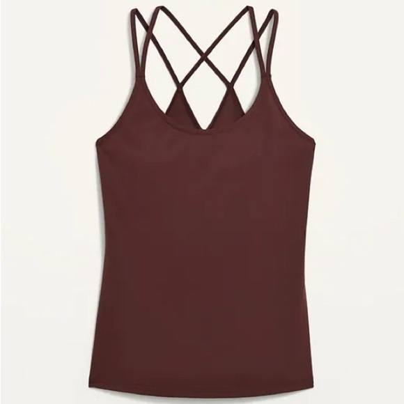 NWOT! Grand Canyon Strappy PowerSoft Shelf-Bra Tank Top - Size Small 🤎 - Picture 4 of 5